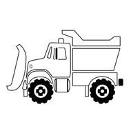 Dump Truck Coloring Pages