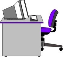 Office Desk Clip Art N22