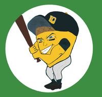 angry Acorn Clip Art drawing