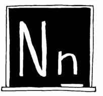 Letter N Clip Art N19