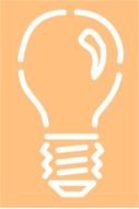 light bulb as an illustration