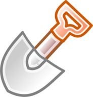 Snow Shovel Clip Art N19