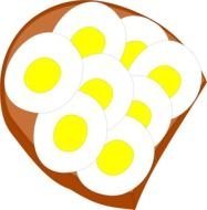 Egg Sandwich drawing