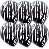 Black And White Zebra Print Balloons