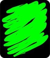 neon Green Color drawing