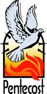 Pentecost as a picture for clipart