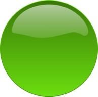 Green Circle Clip Art N14