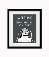 Please Remove Your Shoes Sign Printable