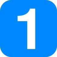 Number 1 Clip Art N49