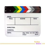 White Movie Clapper Board
