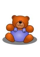 Toy Teddy Scalable Vector Graphics SVG Xmas Christmas