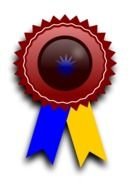 Award Ribbon Clip Art drawing