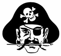 Pirates Logo drawing