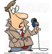 Cartoon News Reporter N2