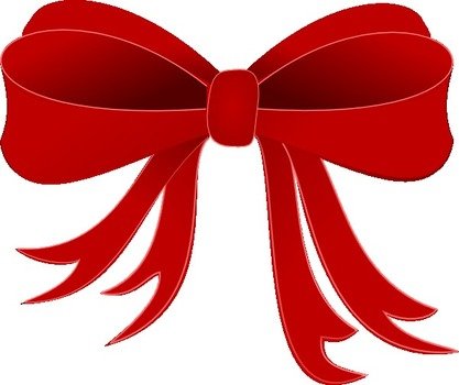 Red Bow Clip Art N15