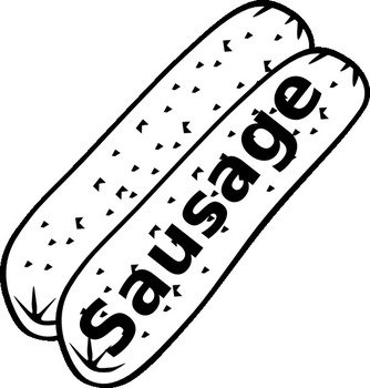Breakfast Sausage Clip Art N8