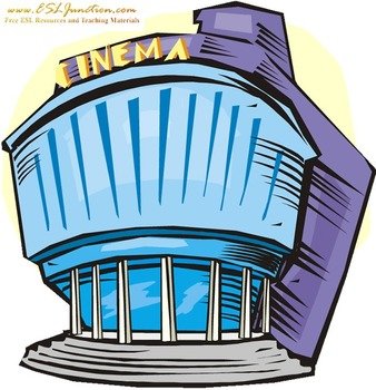 Movie Theater Building Clip Art