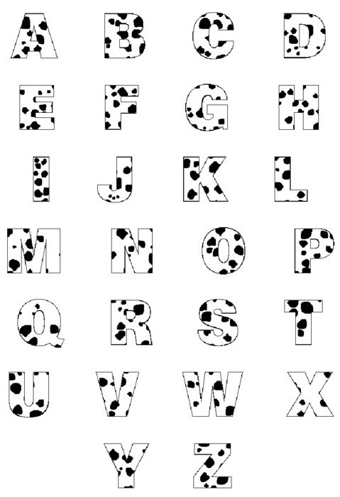 Graffiti Alphabet Letters A Z