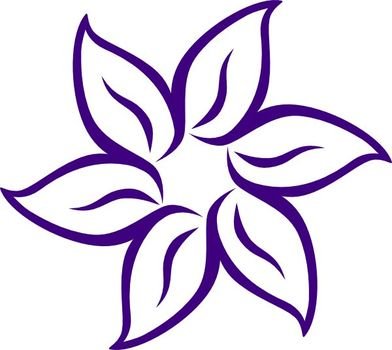 Purple Flower Clip Art N88