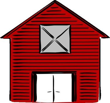 Cartoon Barn Clip Art N9