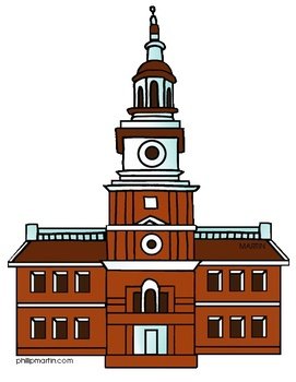 Independence Hall Clip Art N2