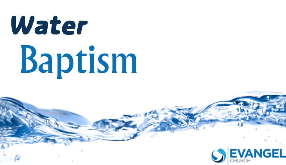 illustration of the Water Baptism