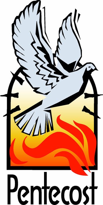Pentecost as a picture for clipart