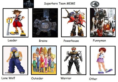 My Super Hero Meme drawing