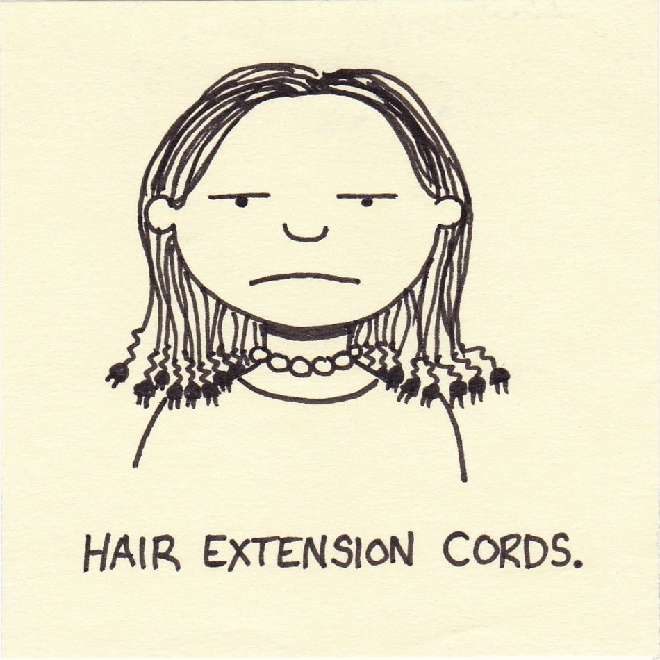 Funny Extension Cords Cartoon Drawing Free Image Download