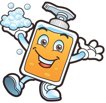Cartoon Hand Washing Clip Art N17