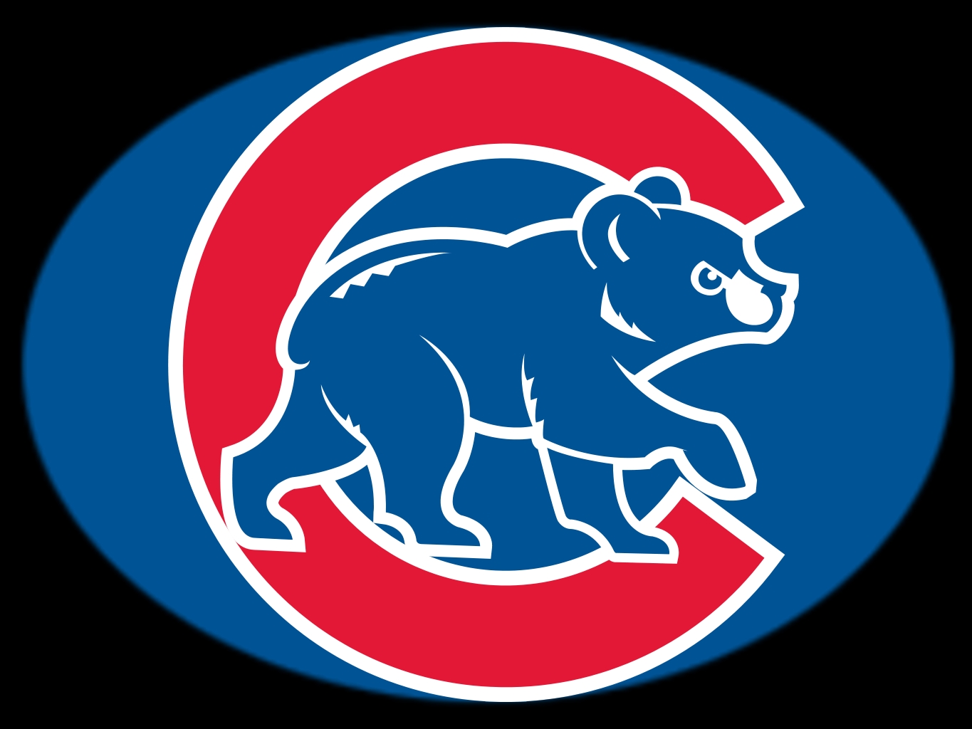 Chicago Cubs bear Logo drawing free image download