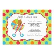 Colorful Baby Shower Invitation