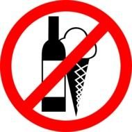 Sign No Food Or Drink Clip Art N2