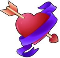 Heart With Arrow Clip Art N19