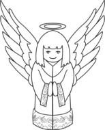 Christmas Angels Clip Art N33