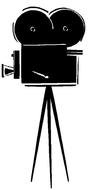 Movie Camera drawing