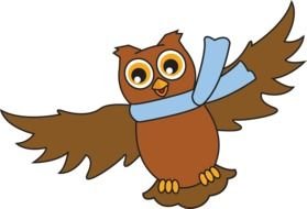 Owl Face drawing