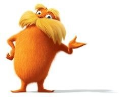 Lorax Characters drawing