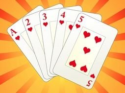 Red Playing Cards Clipart