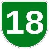 Number 18