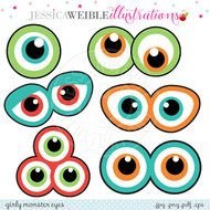 Printable Monster Eyes