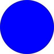 Blue Dot Clip Art N3