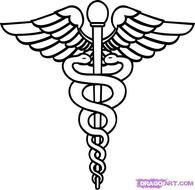 Caduceus Medical Symbol N7