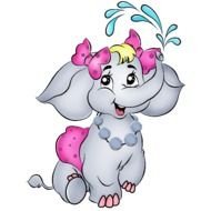 Cartoon Elephant Clip Art N56