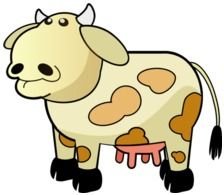 Cow Clip Art N150