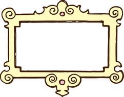 Ornamental Vintage Frame Clipart