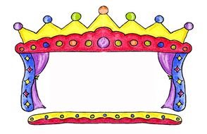 Puppet Show Stage as a picture for clipart