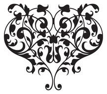 Wrought Iron Wall Decor as a graphic illustration