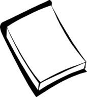 Paper Pad Clip Art