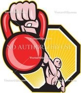 Kettlebell Clip Art N6